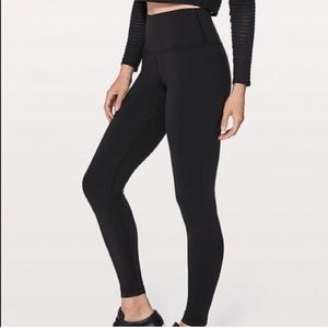 Lululemon High Rise Wunder Under Full On Luxtreme